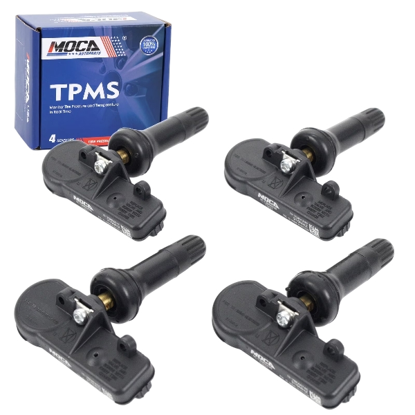 MOCA AUTOPARTS 4Pcs TPMS Tire Pressure Monitoring System Sensor Fit for 2009-2016 Buick Enclave & 2007-2013 Chevrolet Silverado 1500